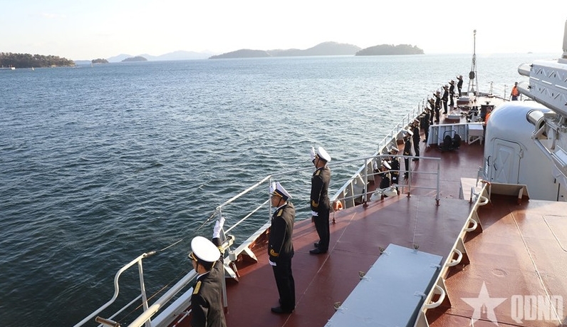 Frigate 015 – Tran Hung Dao concludes visit to RoK